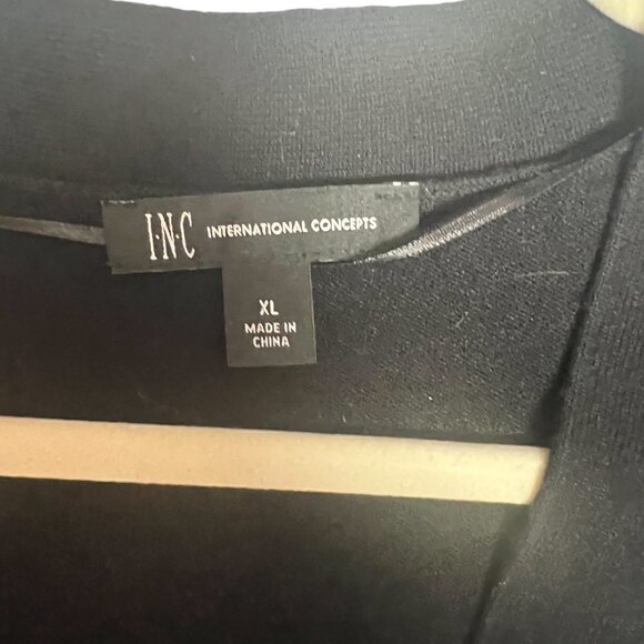 Inc International Concepts Inc Women's Imitation-Pearl Studded Cardigan Size XL - Picture 4 of 7